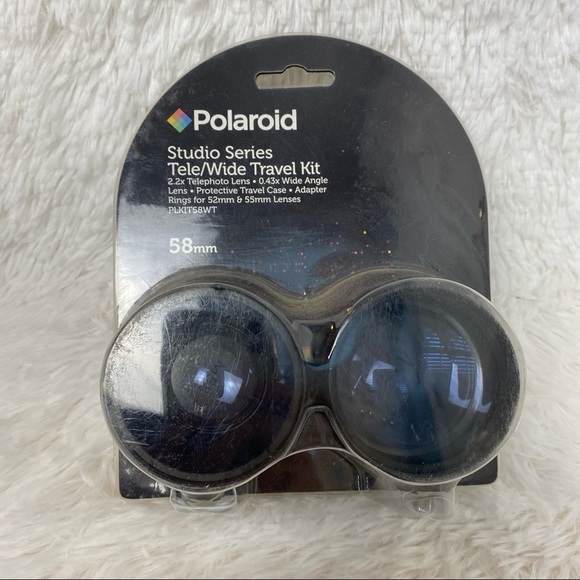 NEW Bundle of Polaroid Studio Series Tele/Wide Travel Kit & Pro Slave Flash Set - Picture 2 of 11